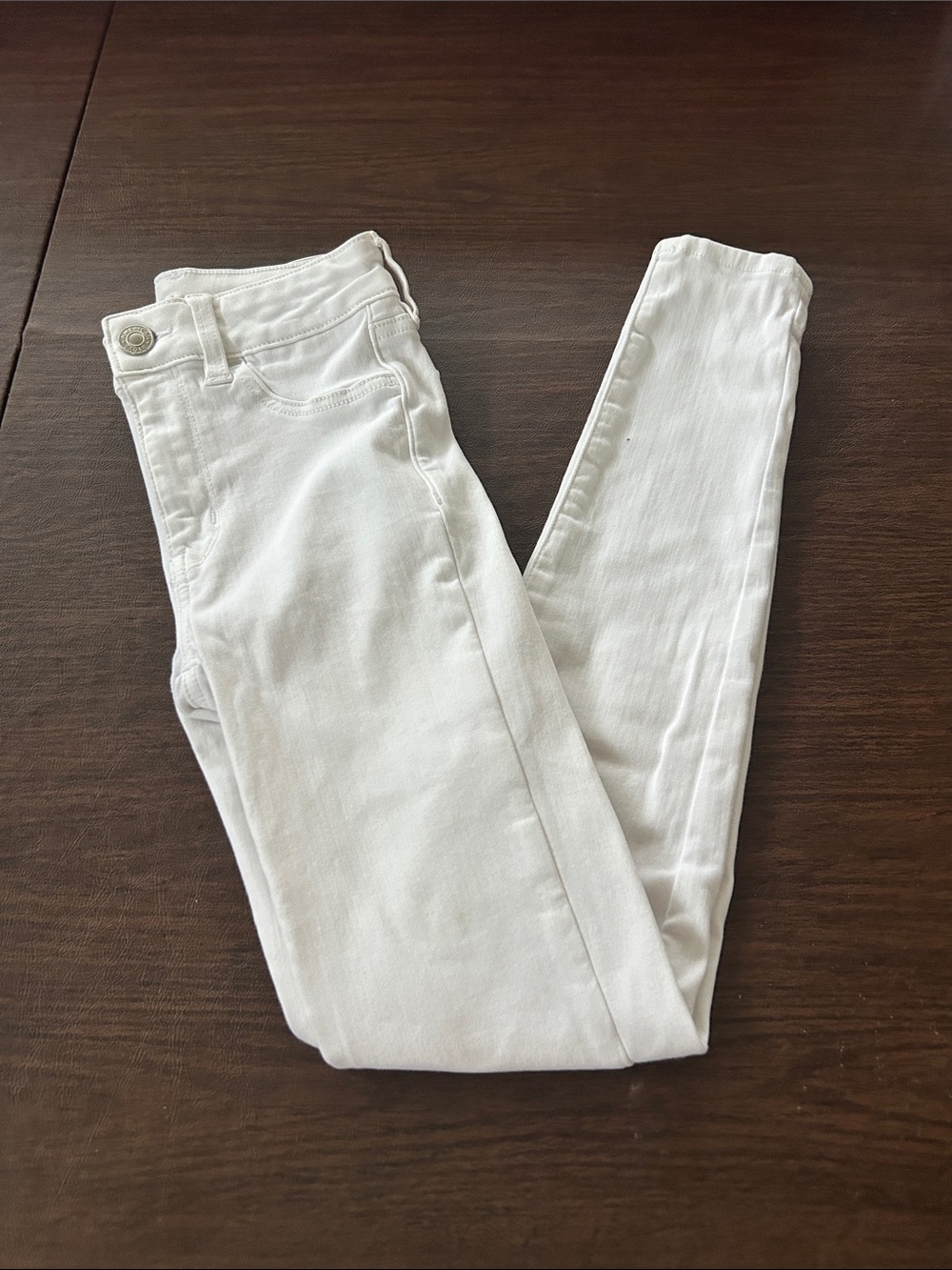 American Eagle Outfitters White Skinny Jeans
